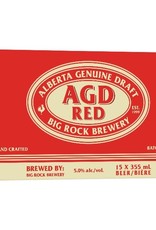 Big Rock Brewery AGD Red 15 Can
