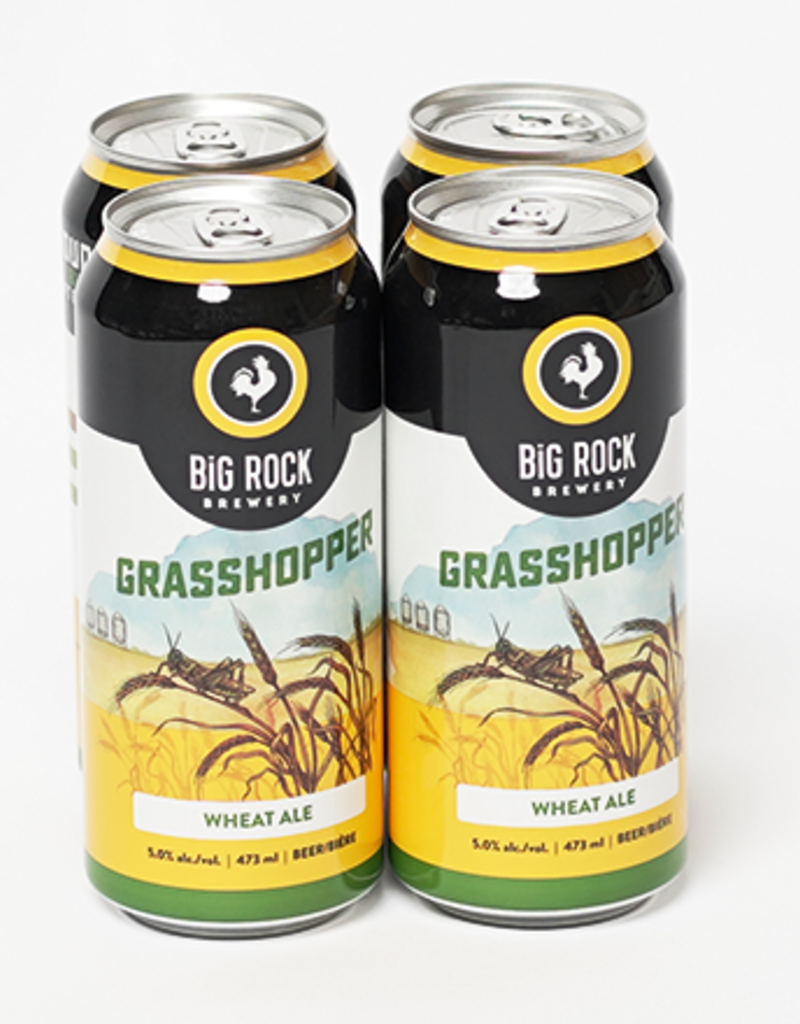 Big Rock Brewery Grasshopper Wheat Ale - 4 Pack (ON)