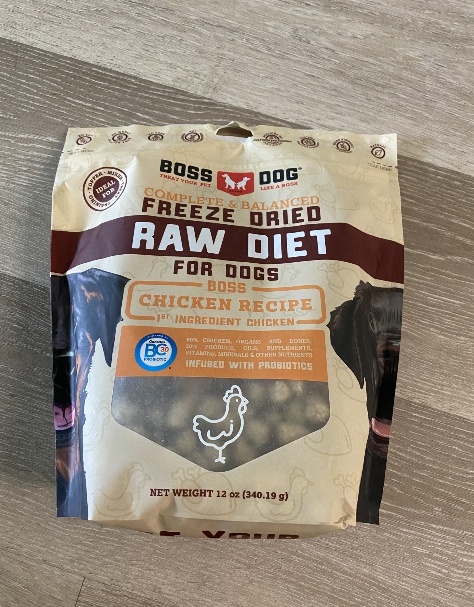 Boss Dog Freeze Dried Chicken - Paws Up Certified Dog Training L.L.C