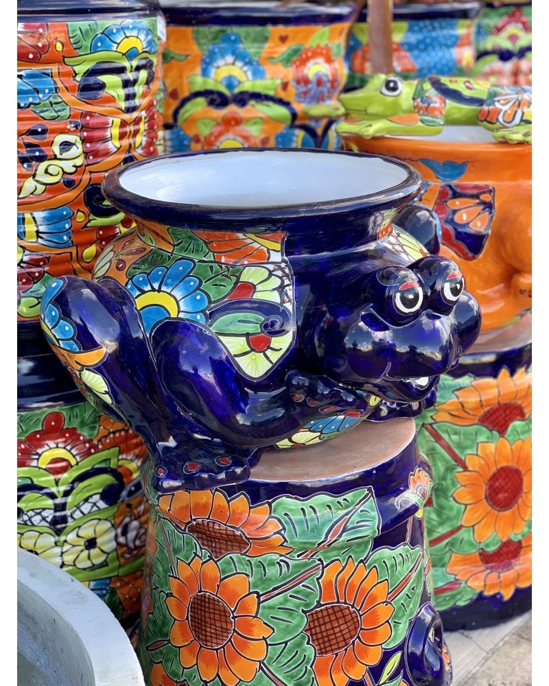 TALAVERA FROG MICHOACANA NAVY LG