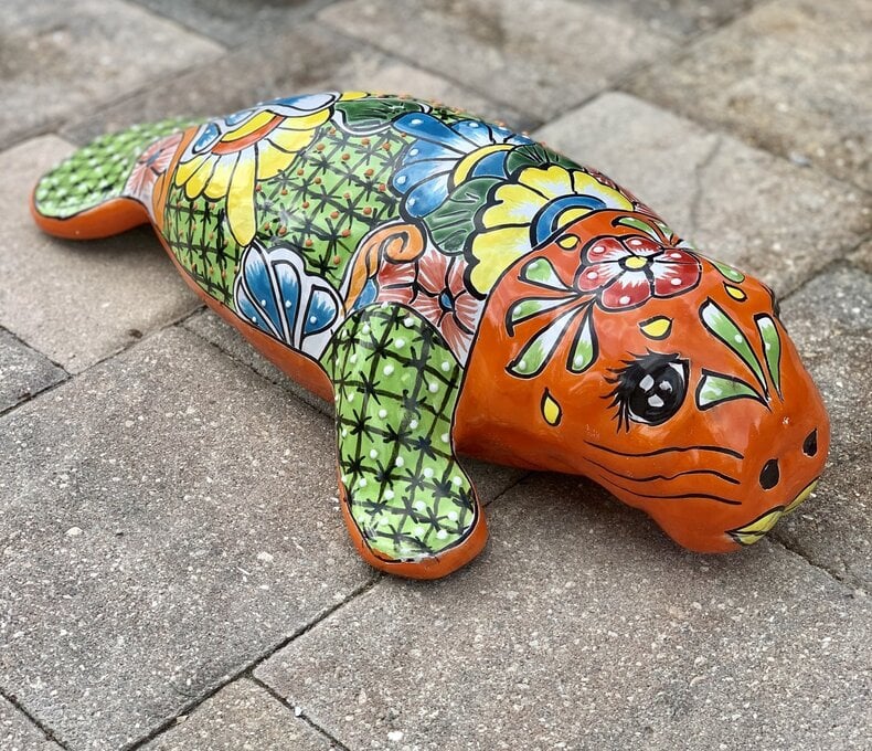 Talavera Big Manatee Large A