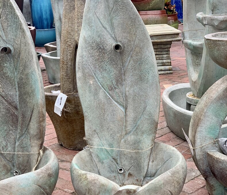 Tall Leaf Fountain RF