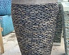 Tall Tapered Round Pebble Planter Large N