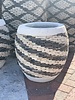 Naples Pebble Planter Small Swirl