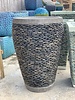 Tall Tapered Round Pebble Planter Large N