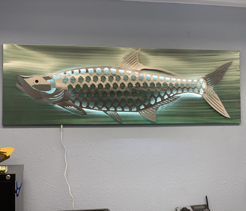 Tarpon Abstract Light
