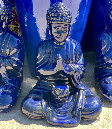 Zen Buddha Statue Small Cob