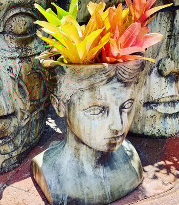 Planter Bust Mother Nature WS