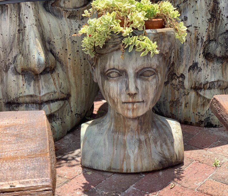 Planter Bust Mother Nature WS