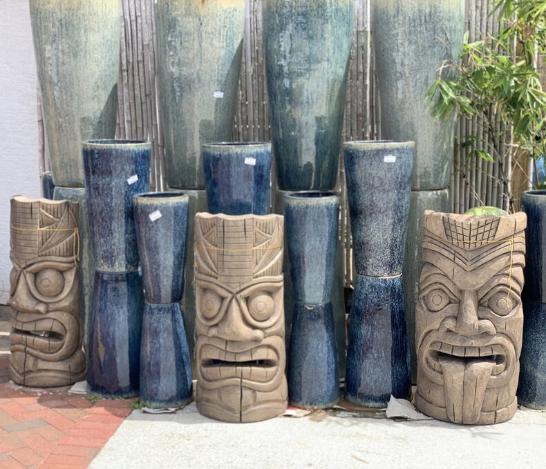 36" ISLAND TIKI FACE 105 LBS