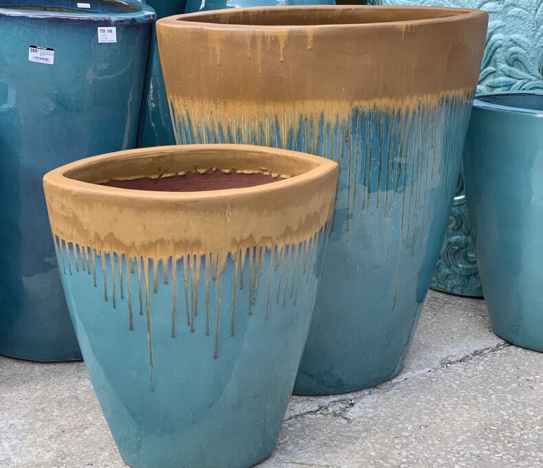 Premium Barcelona Tall Oval Planter Large  MHBG