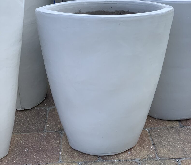 Premium Barcelona Tall Oval Planter Small  W