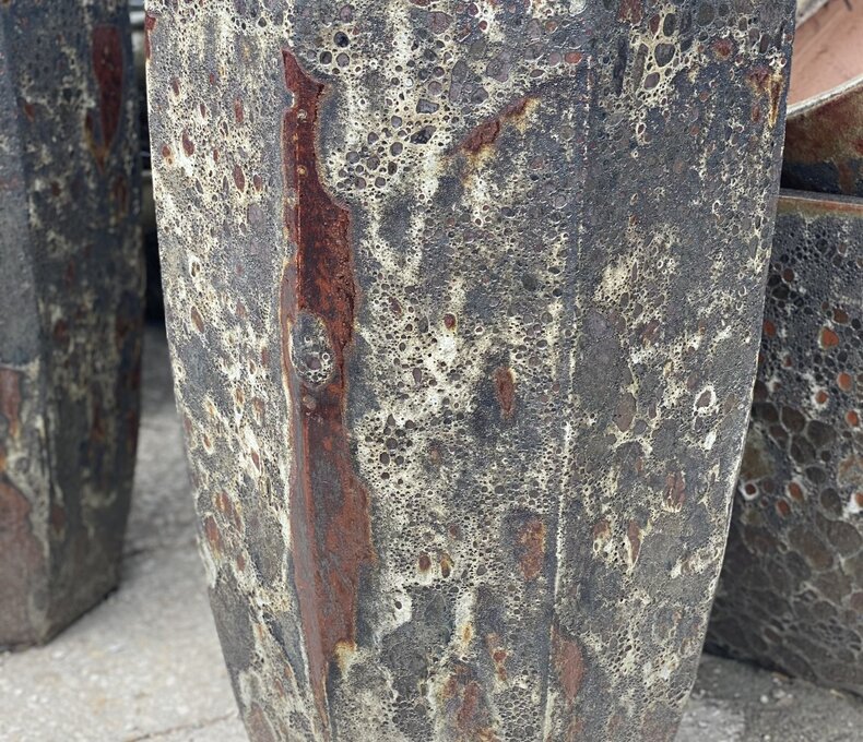 Lava Octagon Planter Large BC