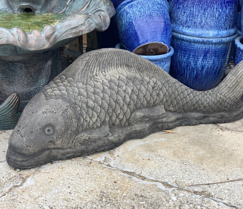 Giant Koi Statuary BG 130lbs