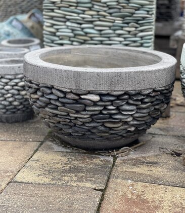 Botanical Bowl Pebble Planter Small N