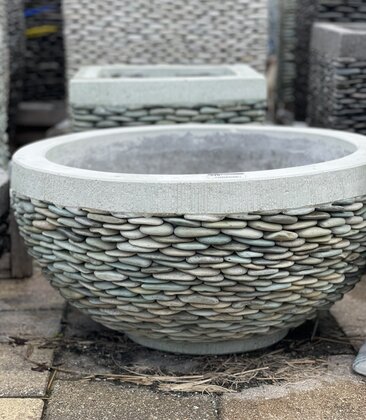 Botanical Bowl Pebble Planter Medium J