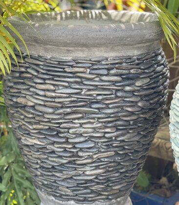 Pebble Rim Planter Natural Stone