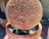 Pebble Sphere Fountain Rose