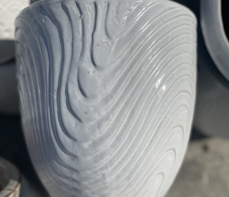 Premium Lido Key Swirl Planter Small W