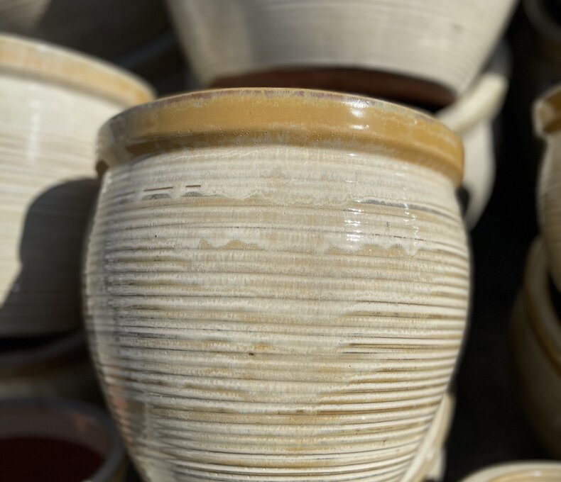 Premium Scrapes Wide Planter Small LC