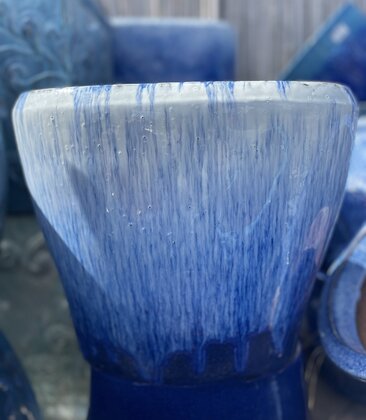 Premium Luxor Oval Planter Medium FBLB