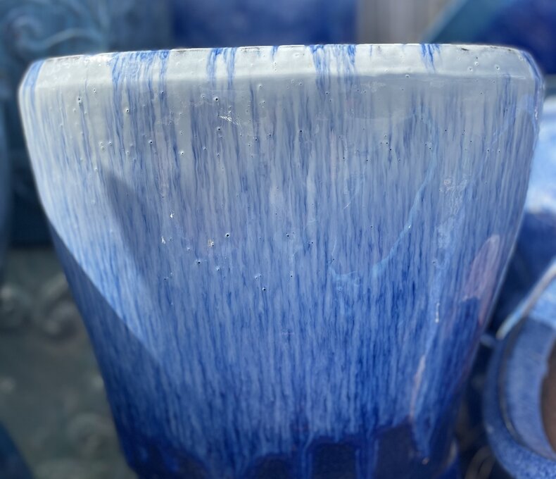 Premium Luxor Oval Planter Medium FBLB