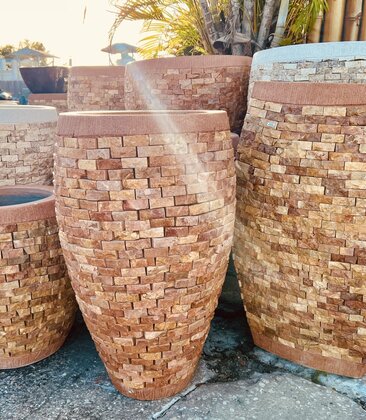 Saint Armands Slate Planter Medium R