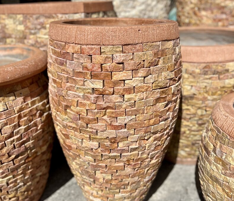 Saint Armands Slate Planter Medium R