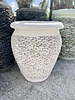 Garden Rolled Rim Pebble Planter Medium W