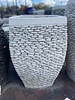 Milan Tall Rounded Square Pebble Planter Large W