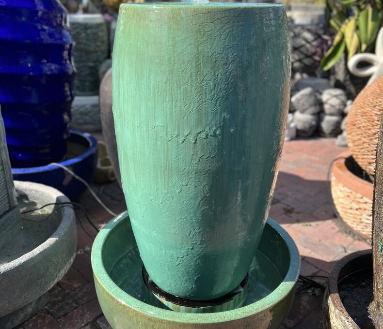 Drum Fountain W/ Bowl GS