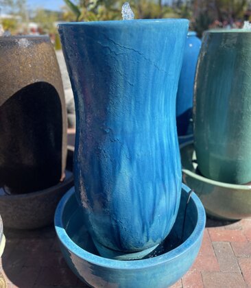 Kev Jar Fountain with Base  FA
