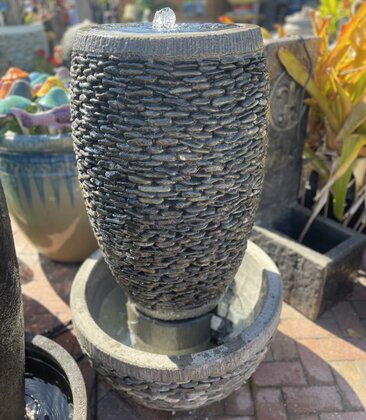 Tall Barrel Fountain Medium N