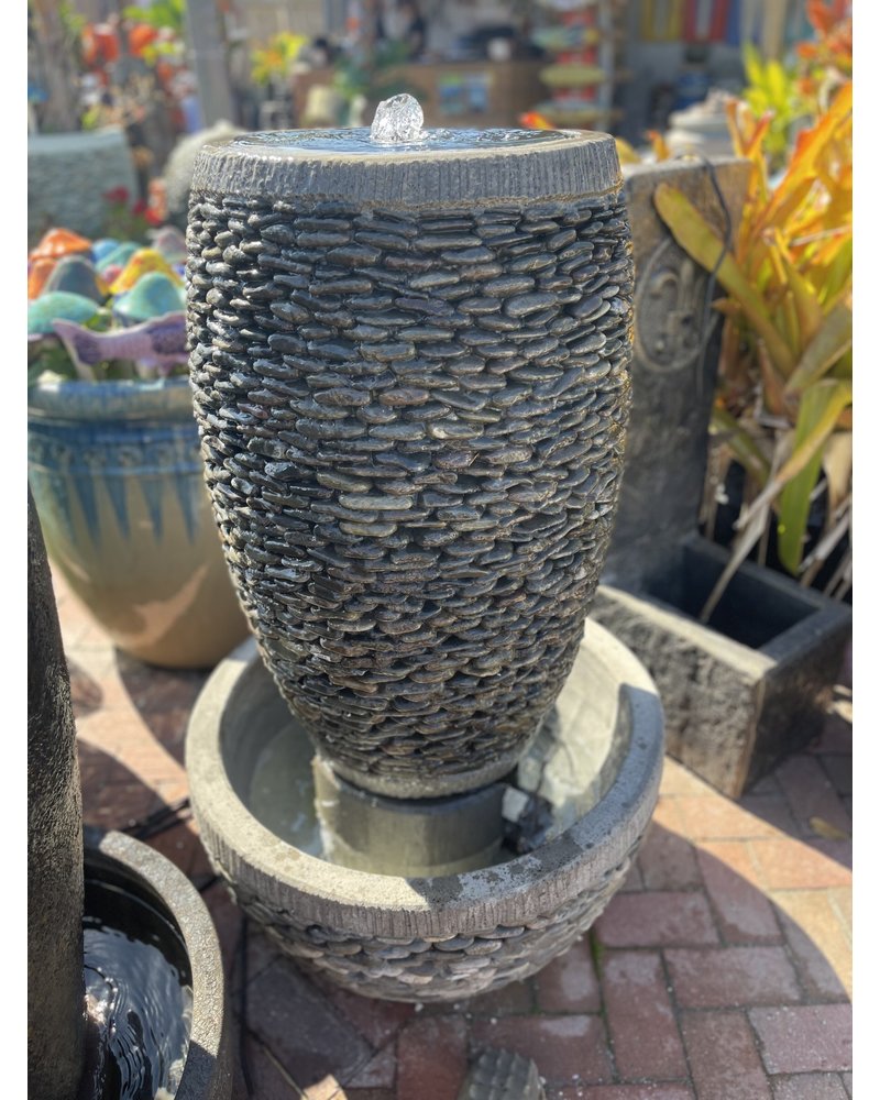 Tall Barrel Fountain Medium N