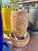 Tall Slate Barrel Fountain Medium R