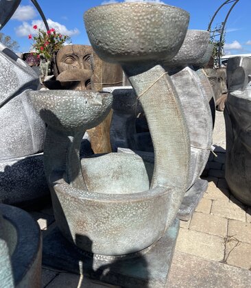 WaterFall Two Bowl Fountain RF