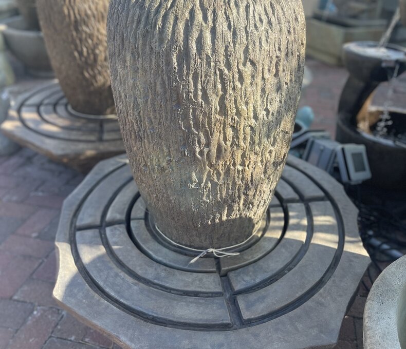 tall organic urn fountain 577lb RN
