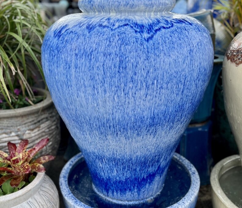 Premium Sarasota Glazed Fountain Large FB