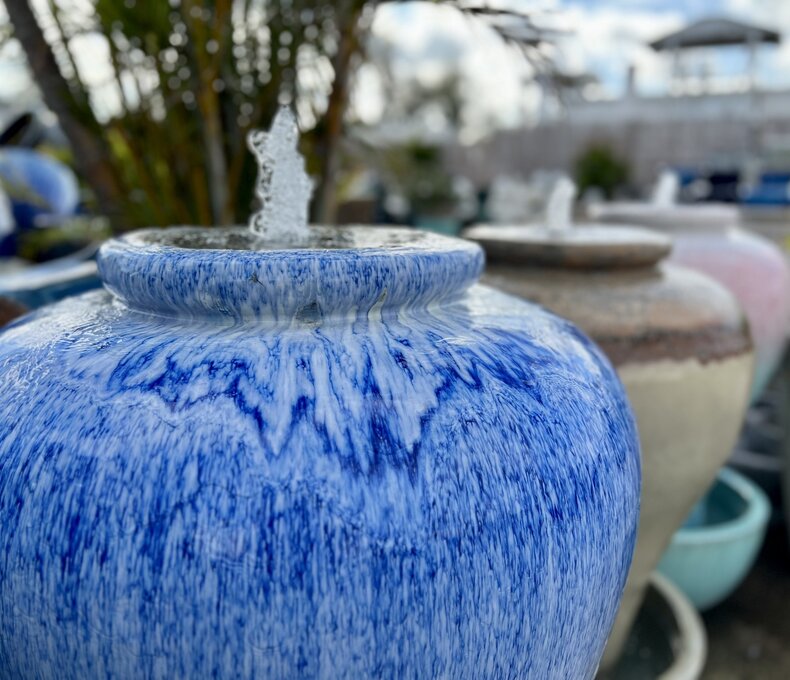 Premium Sarasota Glazed Fountain Large FB