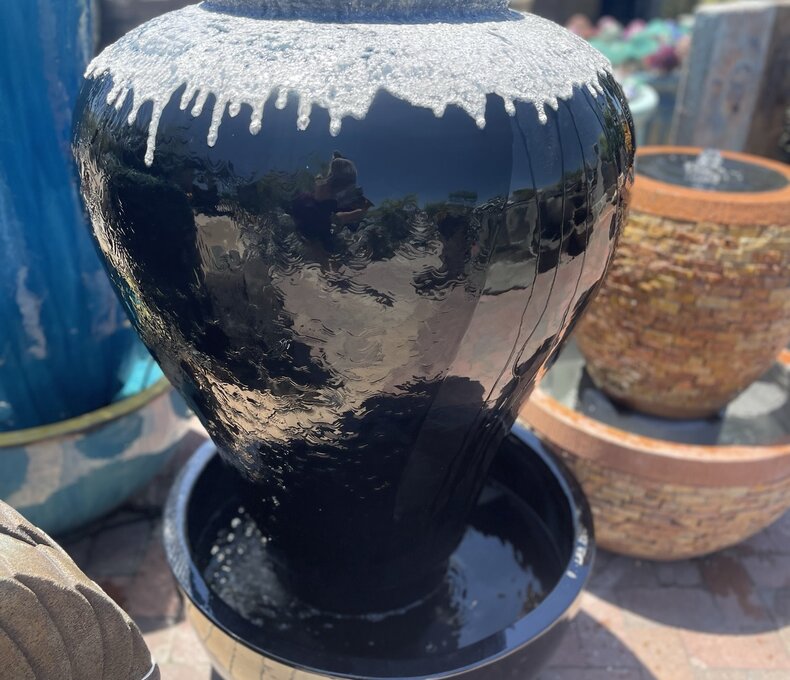 Premium Sarasota Glazed Fountain Large SGB