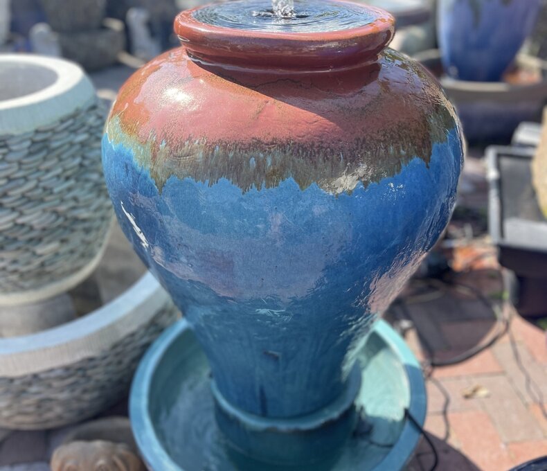 Premium Sarasota Glazed Fountain Medium ARBG