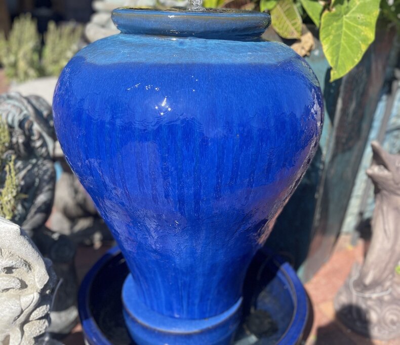 Premium Sarasota Glazed Fountain Medium ULB