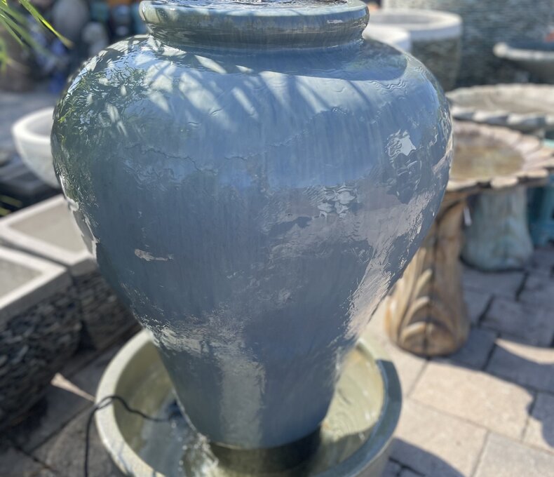 Premium Sarasota Glazed Fountain Large NC