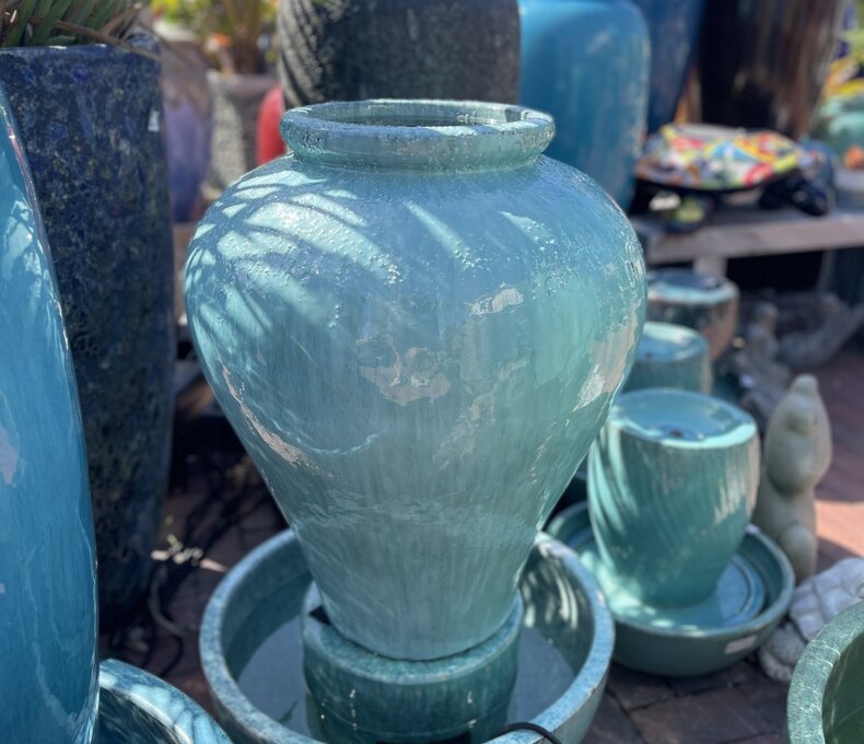 Premium Sarasota Glazed Fountain Medium SMB