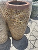 Tall Tapered Barrell Slate Planter Large R