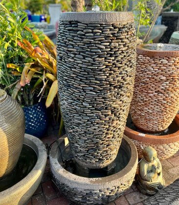 Tall Barrel Fountain Large N