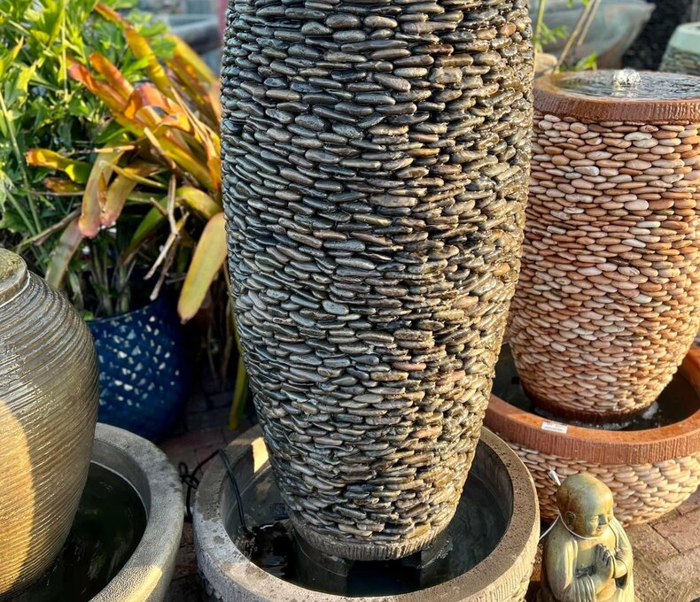 Tall Barrel Fountain Large N