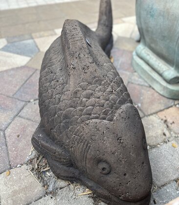 Giant Koi Statuary AS130lbs