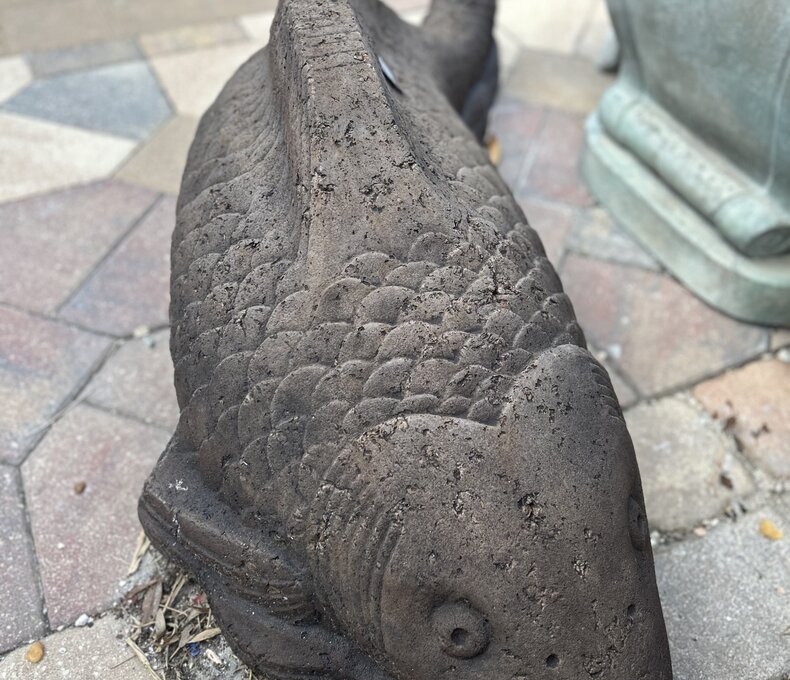Giant Koi Statuary AS130lbs