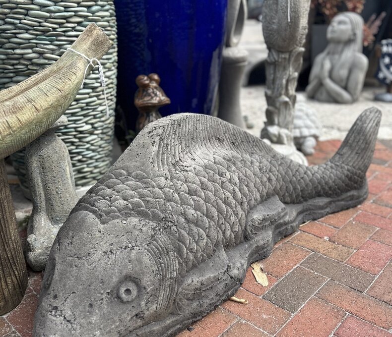 Giant Koi Statuary BG 130lbs